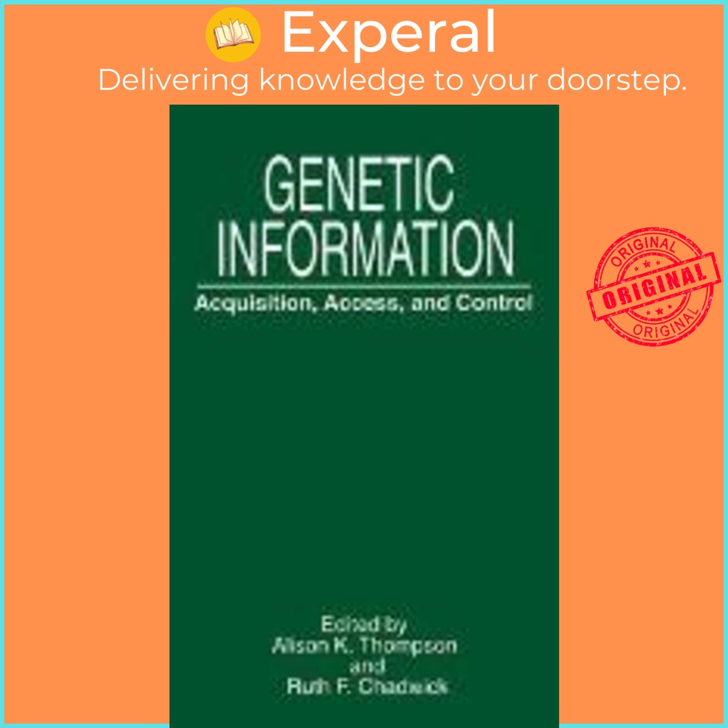 [English - 100% Original] - Genetic Information : Acquisition, Access, and by Alison K. Thompson (US edition, hardcover)