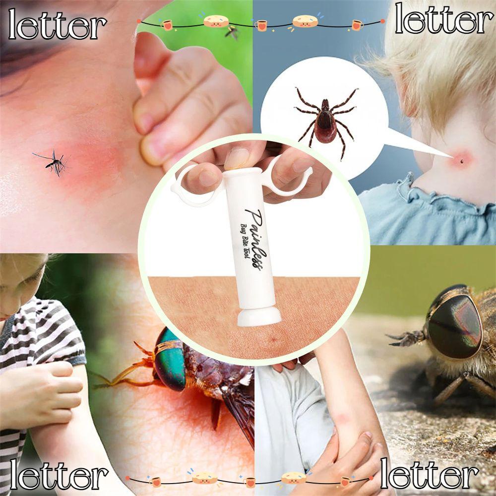 LETTER Practical First Aid Safety Tool Bee Wasp Natural Detox Insect Sting Sucker Bed Bug Outdoor Emergency Pain Relief Sting Sucker