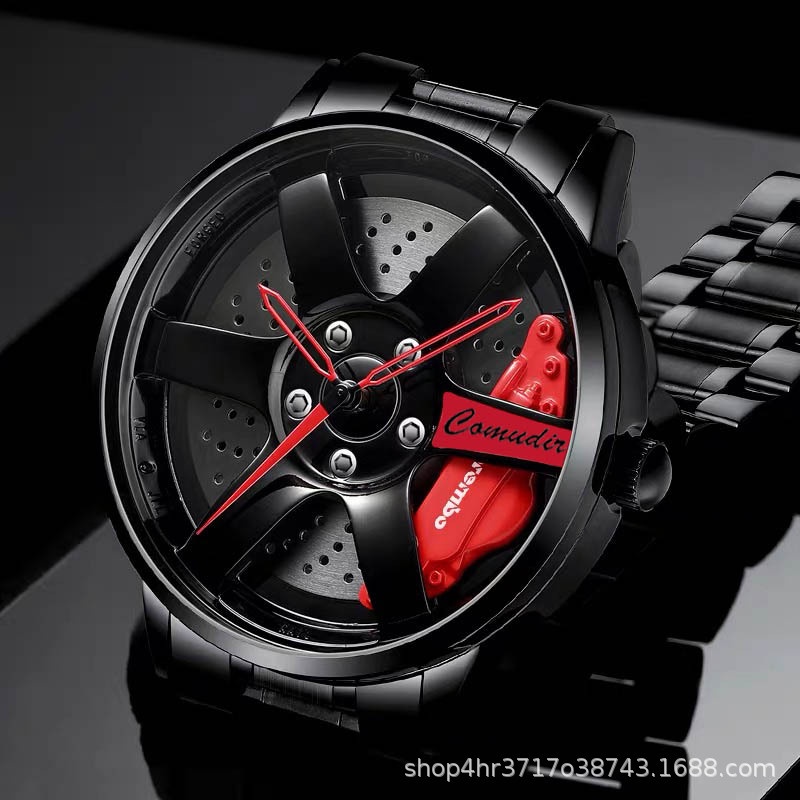 Foreign trade cross -border tide full -automatic movement watch men's waterproof vehicle style non -mechanical watch new