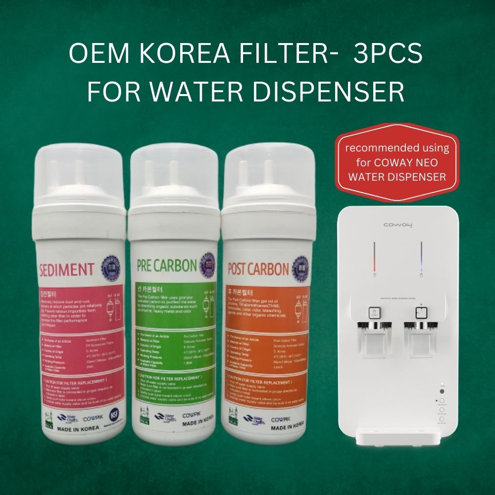 JC PREMIUM OUTLET - 3Pcs Korea Mineral Water for Coway Neo Water Dispenser ( OEM )