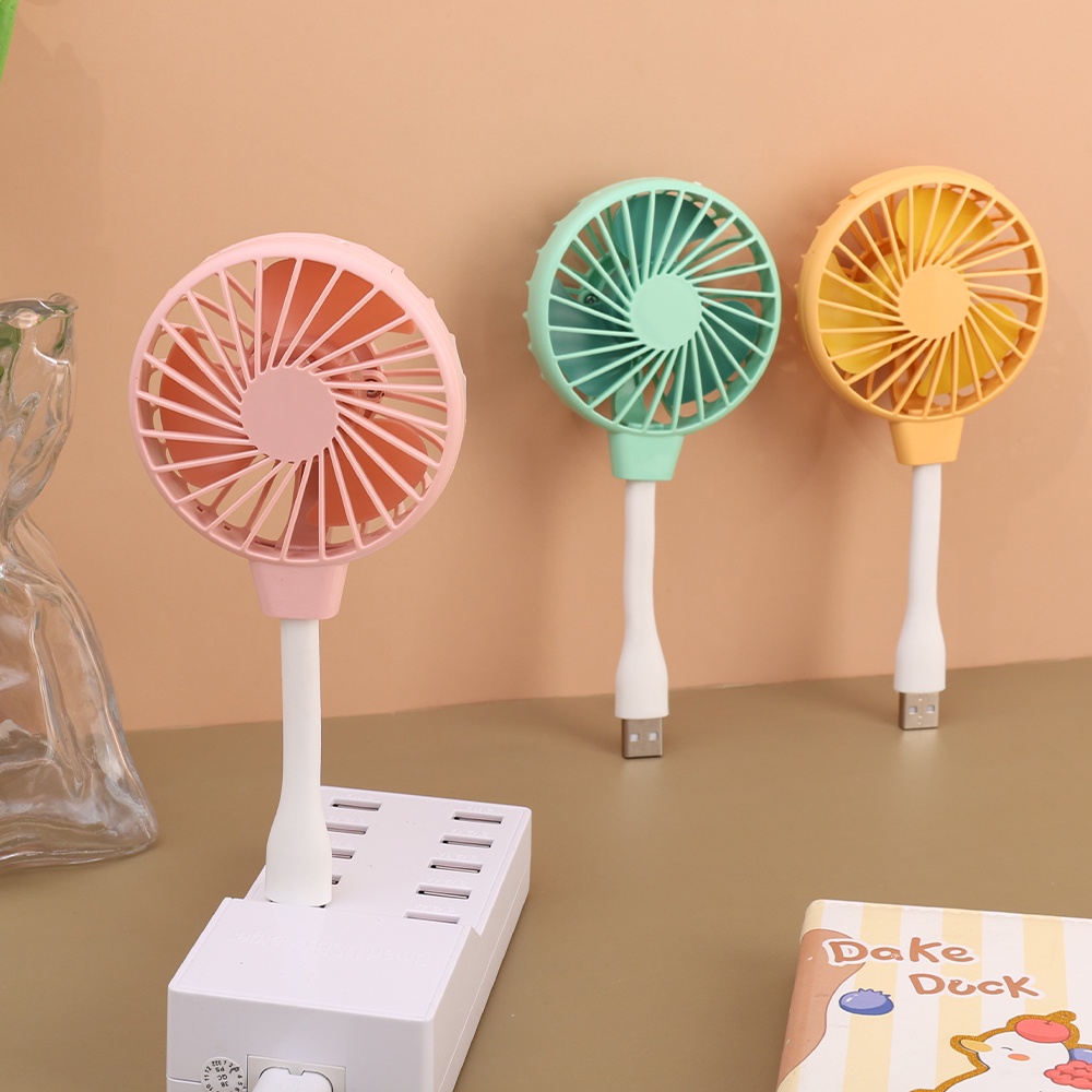 360° Adjustable Portable Silent Fan / Summer Mini USB Plug-in Fan / USB Charging Refrigeration Fan For Tablet Laptop Power Bank / Strong Wind Indoor Outdoor Electric Appliance