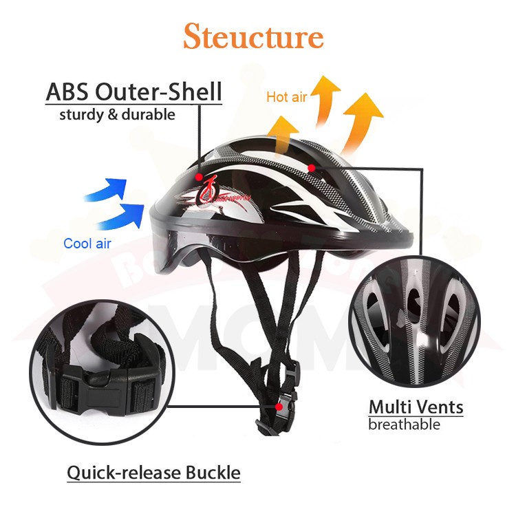 Versatile Durable Kids Protective Gear Helmet Bike Basikal Knee Pad Elbow Scooter Cycling Skate Roller Guard Quality ...