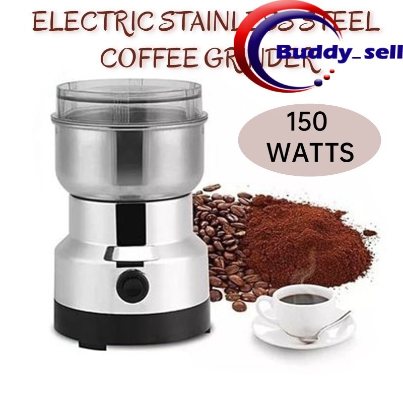 High Power Electric Stainless Steel Coffee Bean Grinder Home Grinding Dry Mill Machine Spices Milling