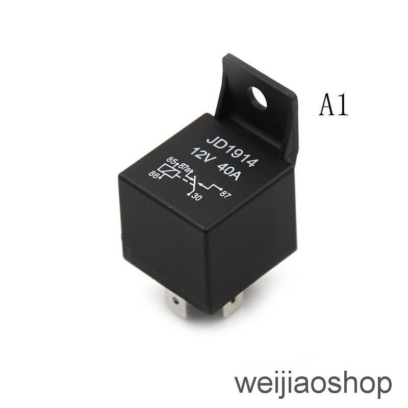 Must Durable WEIJIAOSHOP 5 Pin 40A Car Relay Automotive Normally Open DC 12V/24V Relays Head Multi - Image 2