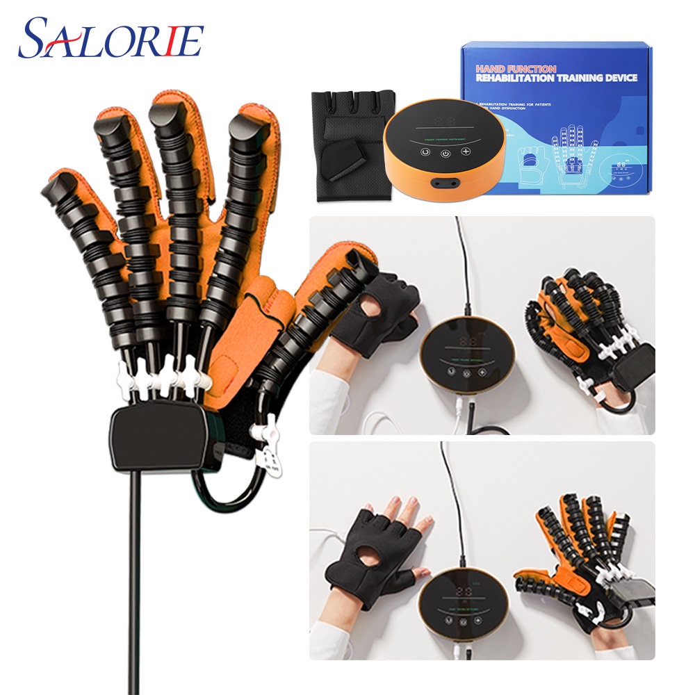 Salorie Finger rehabilitation robot gloves hand abdominal health training equipment finger function recovery of hemiplegic stroke elderly