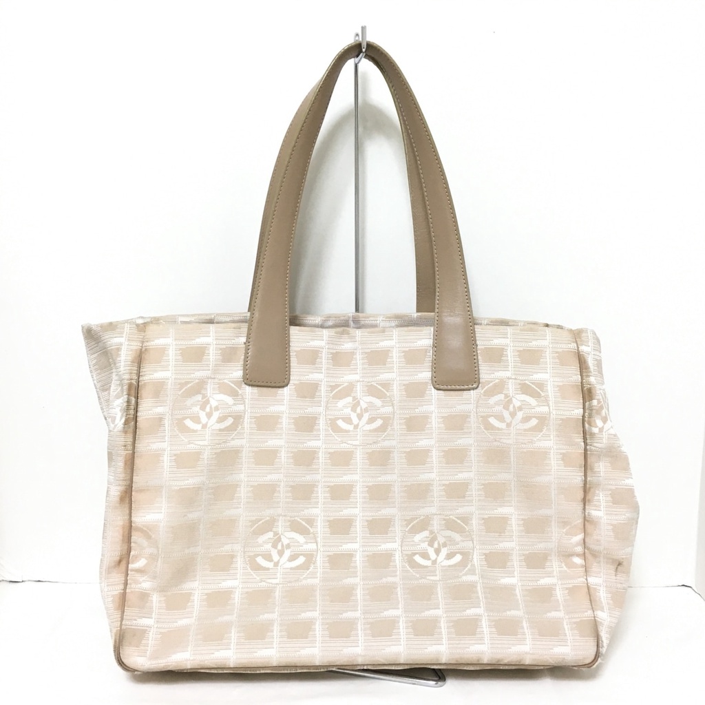 Secondhand CHANEL tote bag Brown Light