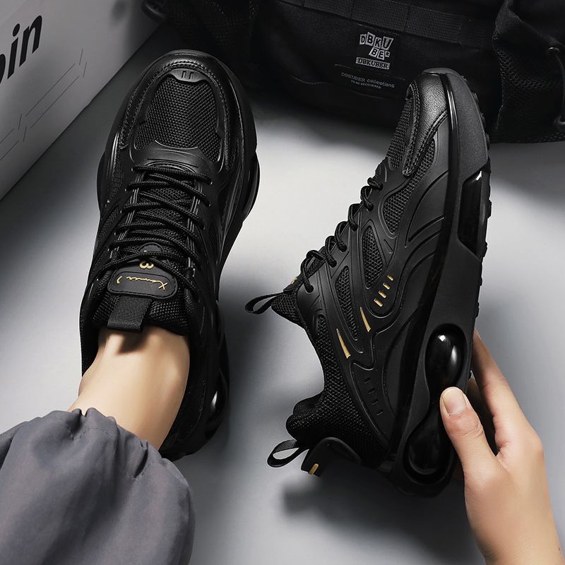 Men's Shoes Fashion Air Cushioned Sports Shoes Casual Men's Shoes Trend Breathable Youth Thick Sole Running Shoes