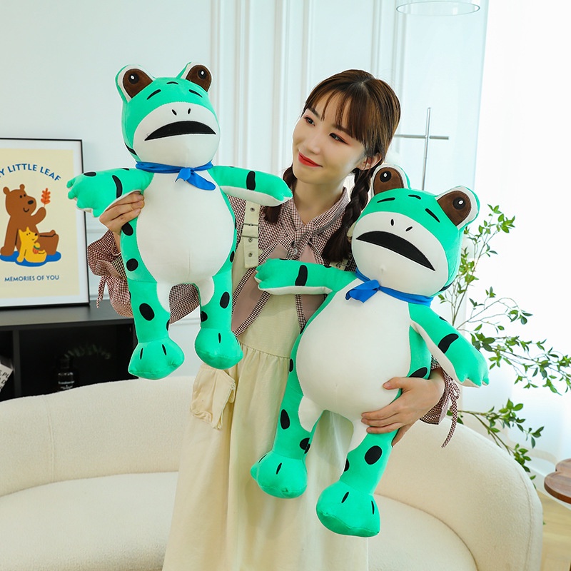 Tik Tok The same online celebrity selling cub frog doll plush toy personalized children's gift girl gift shopping mall doll