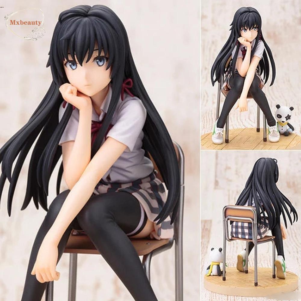 MXBEAUTY Girl Collection Action Figure Toys Gifts Figures Toys My Teen Romantic Comedy SNAFU Ornaments New Collection PVC Toy Japanese Anime 14.5 cm Model Doll Yukinoshita Yukino