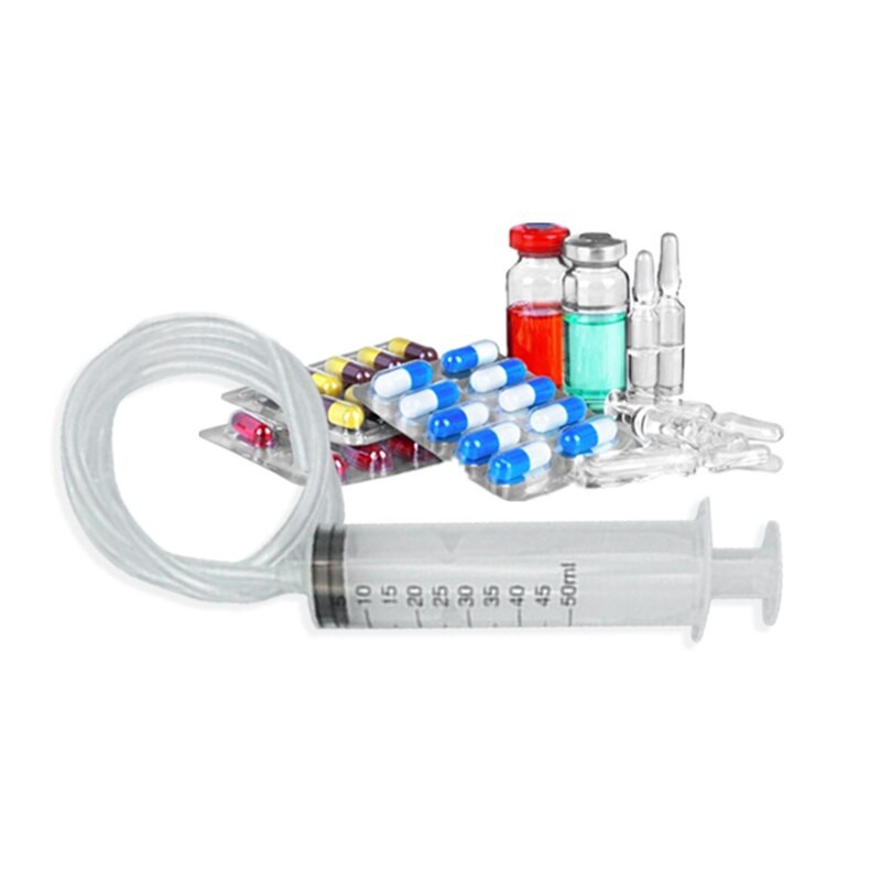 Multi Purpose Achieve Precise Measurements our Clear Tube Large Plastic Syringe 1m Quality - Image 4