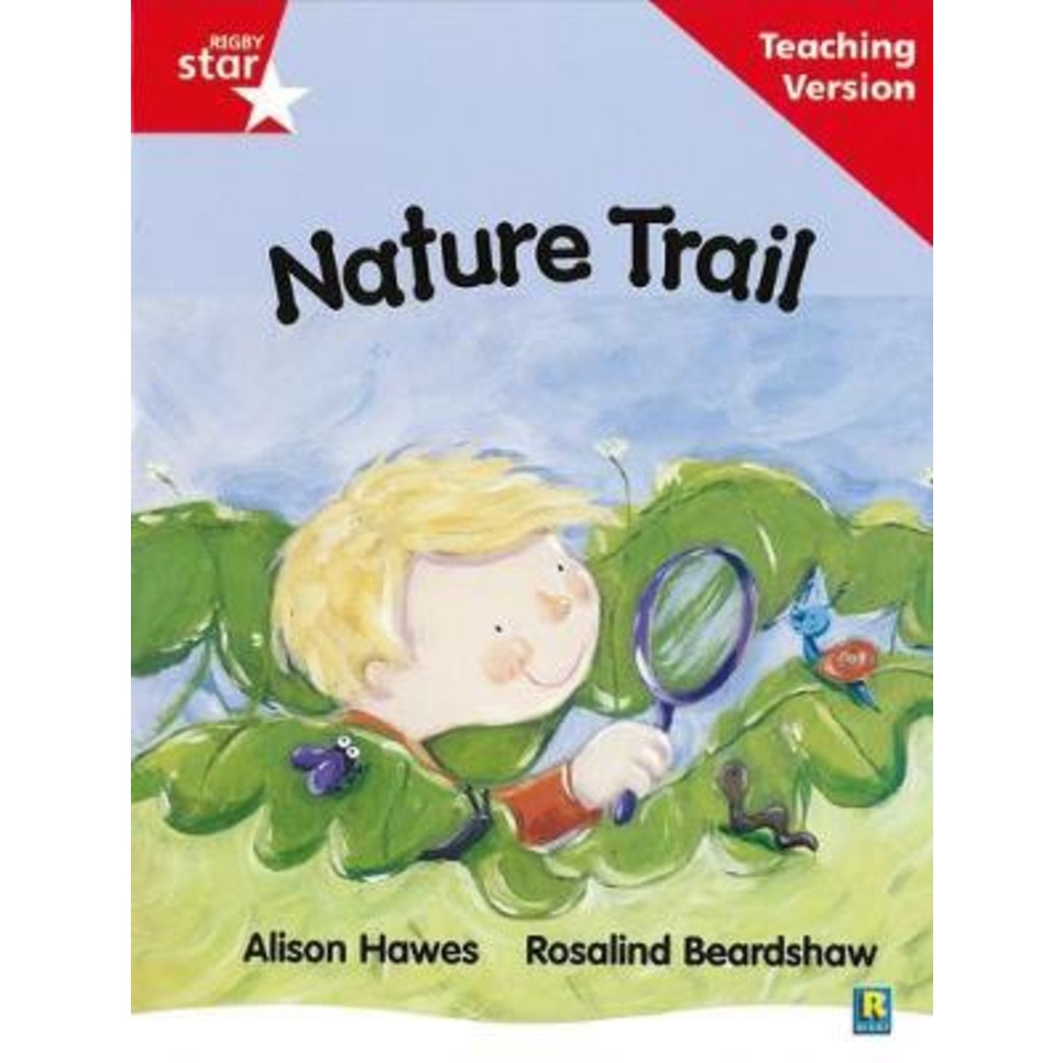 [English - 100% Original] - Rigby Star Guided Reading Red Level: Nature Trail Teaching Versi by (UK edition, paperback)