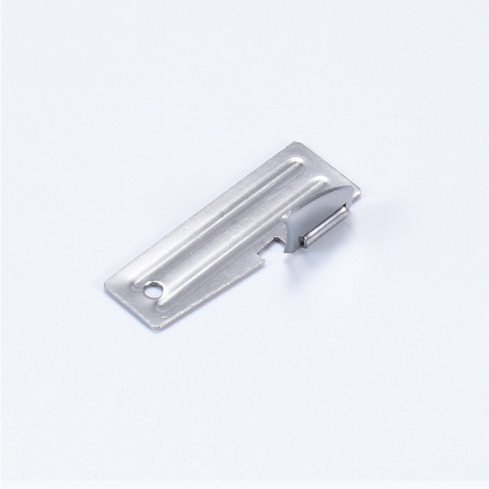 2*Stainless Steel Mini Can Opener Portable Folding Can Opener Outdoor, 5.1*1.8cm