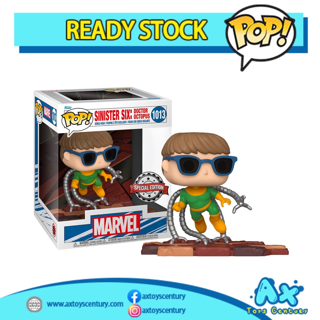 Funko Pop! Marvel : Sinister Six Doctor Octopus #1013 Special Edition 100% Genuine