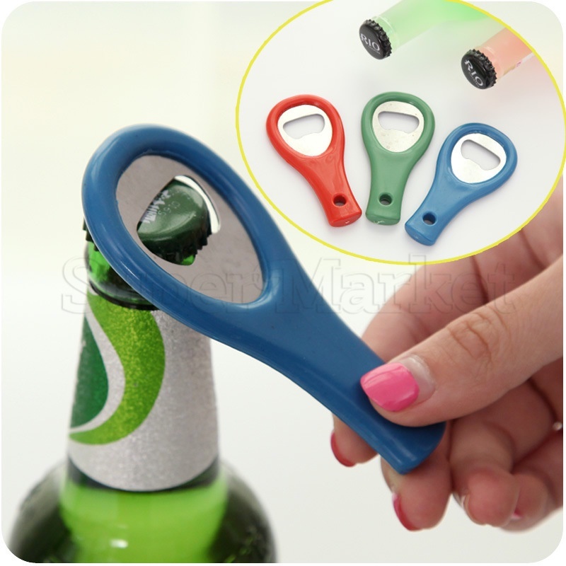 [ Featured ] Portable Beer Bottle Opener Creative cartoon Stainless Steel bottle opener kitchen tools Keychain Mini Pocket Aluminum Alloy Beverage Beer Bottle Opener