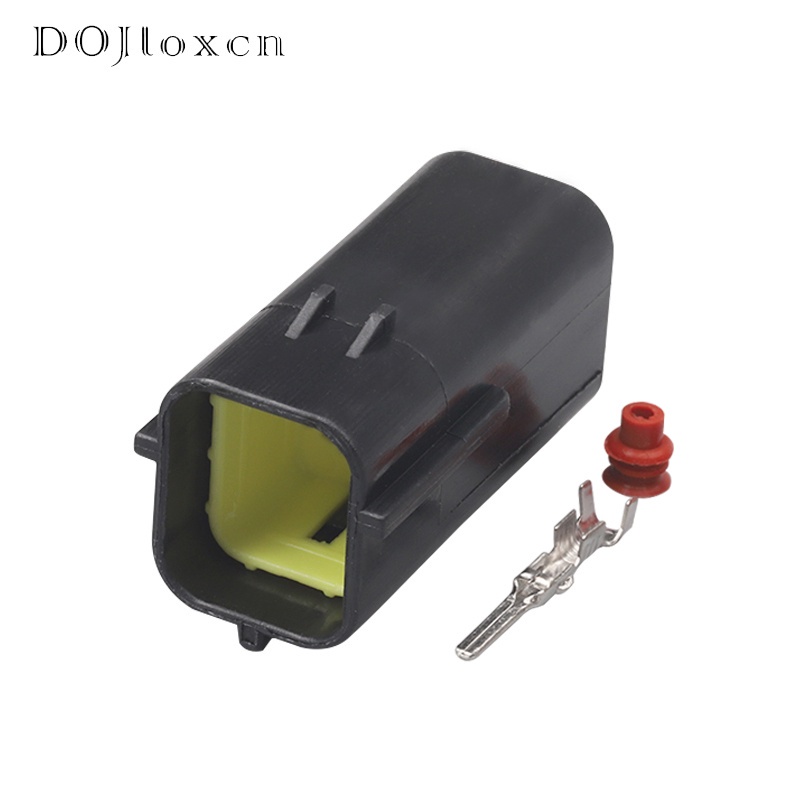 Must Have 1 Set 4 Pin 174257-2 Automotive Electrical Wiring Plug Waterproof Denso Connector MAZDA 626 98-00 Oxygen Se... - Image 2