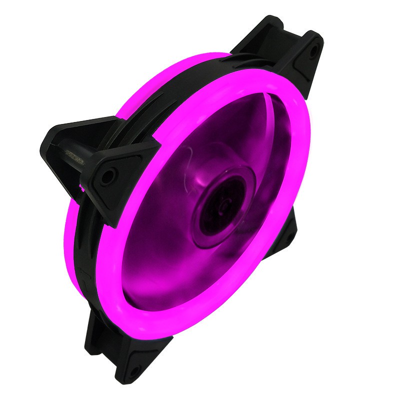 Quality Reliable LED Cooling Fan RGB 120mm 12cm DC 12V Brushless Cooler Computer Case PC CPU