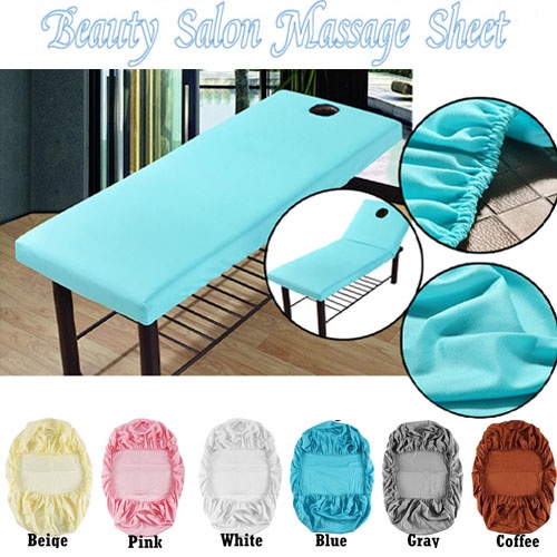 Beauty Salon SPA Fitted Sheet Mattress Massage Bed Cover Universal Type Massage Therapy Bed Sheet