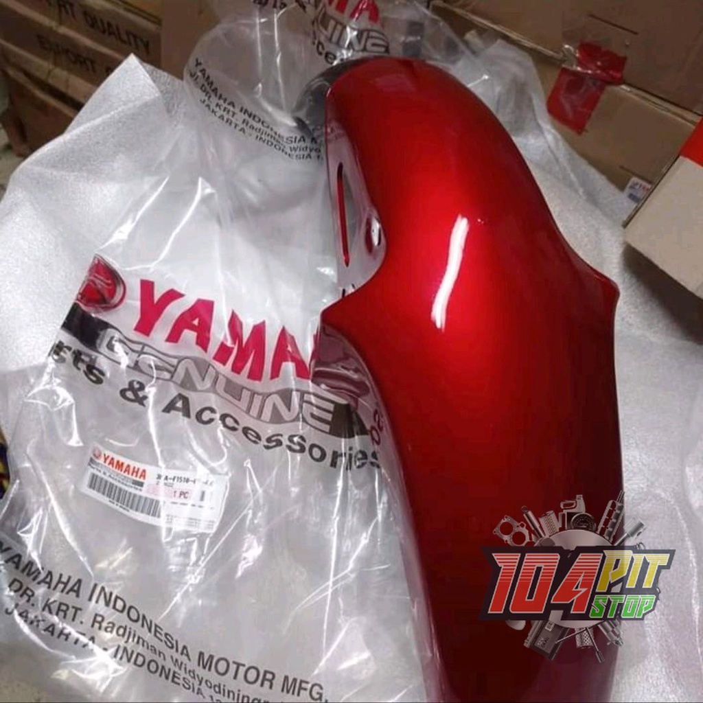 MERAH Maroon Front Mudguard Yamaha Rx King 2008Original