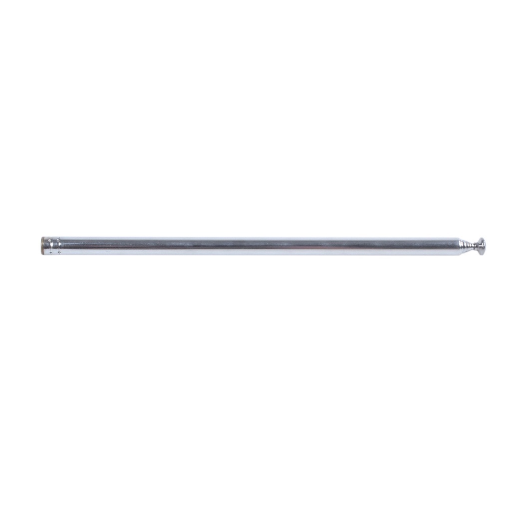 Durable Essential 【】【】96cm Length 7 Section Telescoping Stainless Steel AM FM Radio TV Antenna - Image 4
