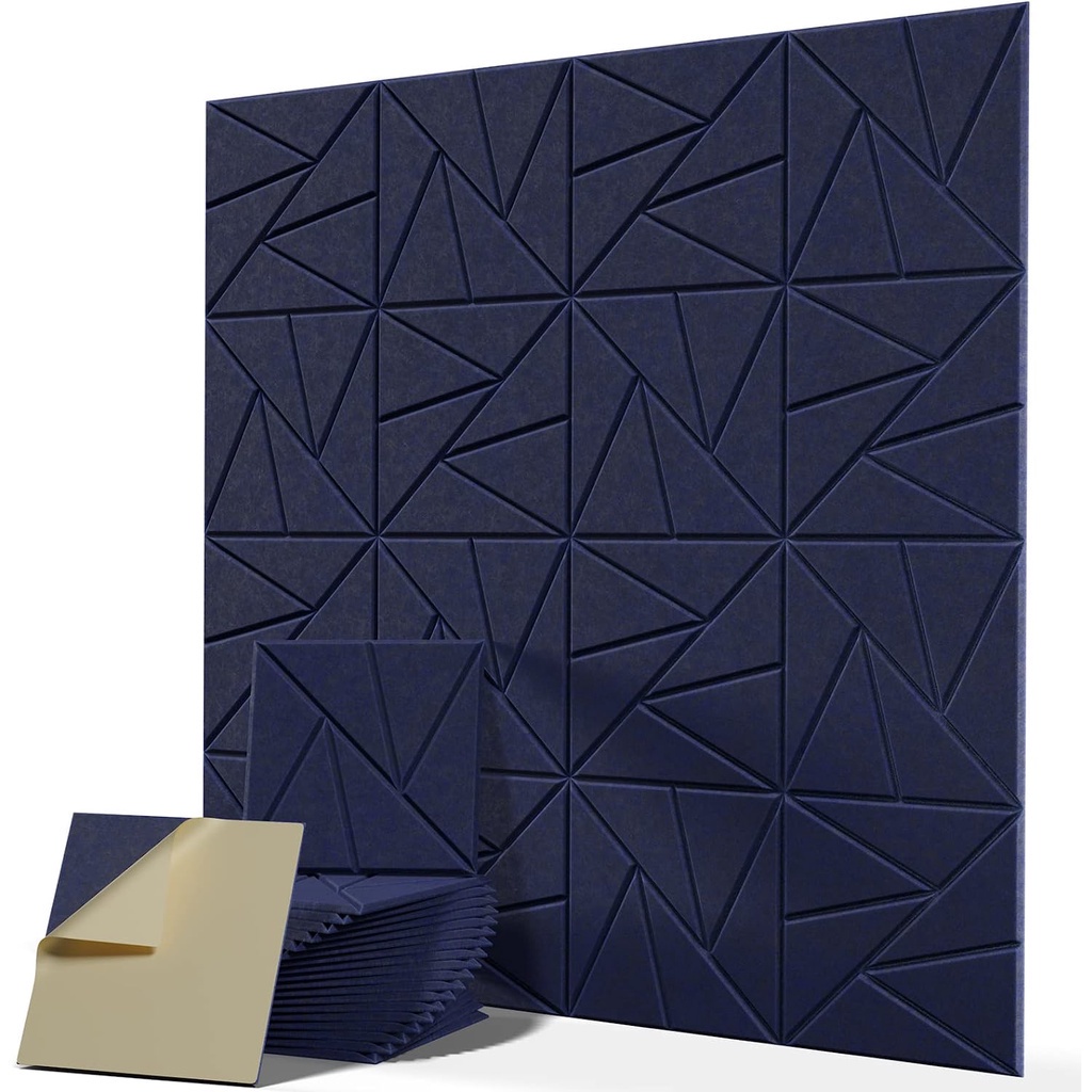 Reliable Durable Acoustic Panels Self-Adhesive Sound Proof Foam Panel High Density Soundproof Wall Ceiling Door Home ... - Image 2