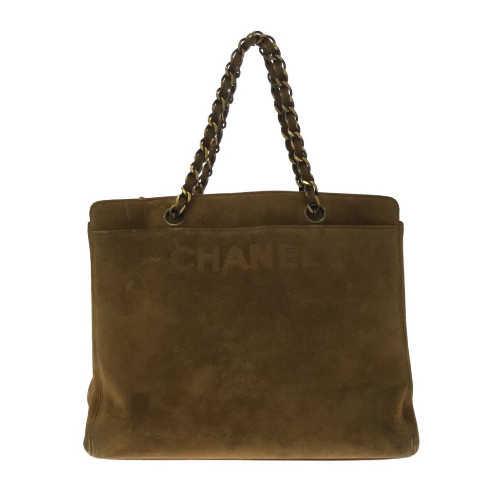 Secondhand CHANEL tote bag dark Brown