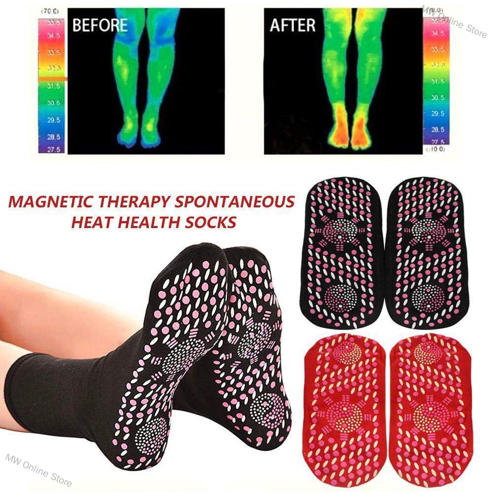 MW Online Store Self Heating Therapy Magnetic Socks Unisex Magnetic Therapy Massage Socks