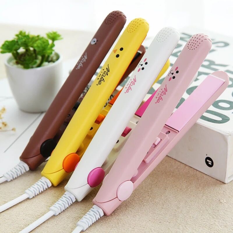 Hair Iron High Quality Straightening Hot Comb Mini Professional Hair Straightener & Curling Iron Styling Tools