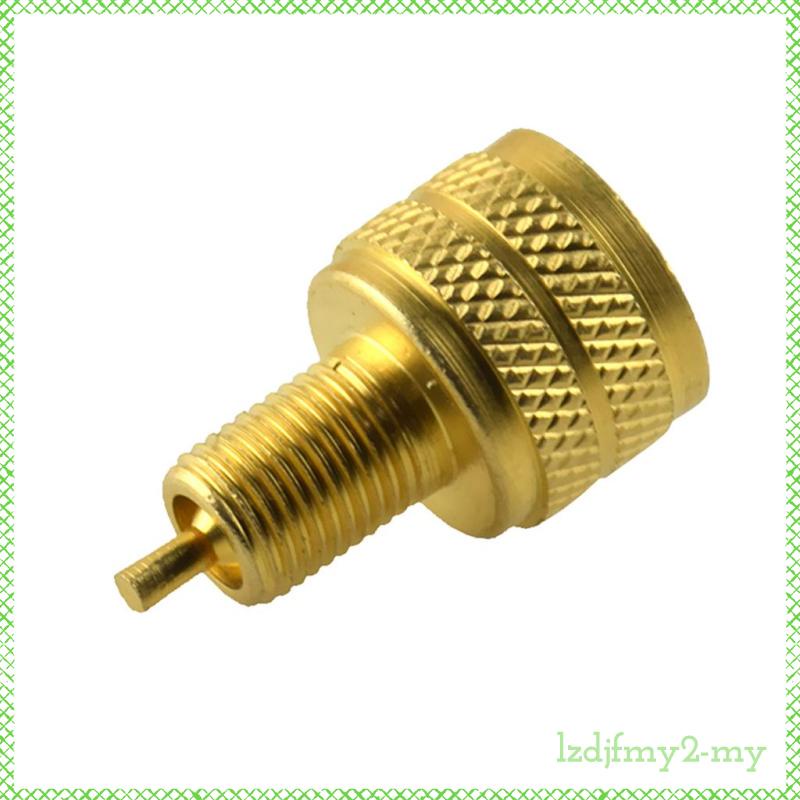 Durable Reliable External Large Bore Tire Valve Reducer Adapter Connector 485-26 Cap - Image 2
