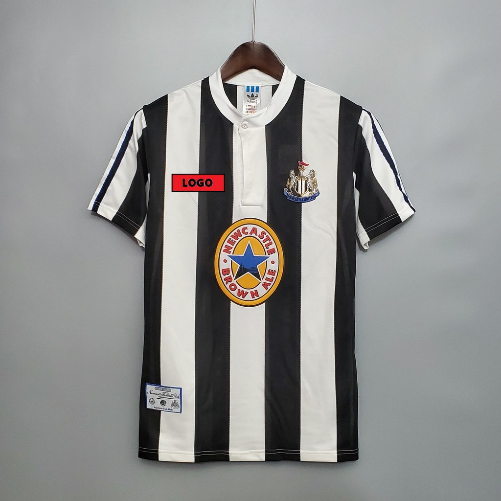 95-97 Newcastle Home Retro Soccer Jersey NCU Football