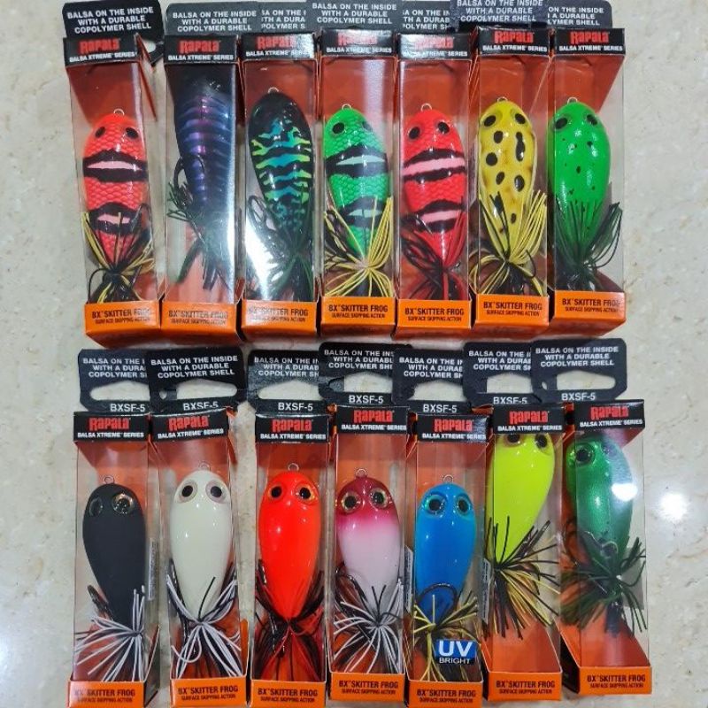 2021 New Rapala BXSF-5 SKITTER FROG 5.5cm-13g
