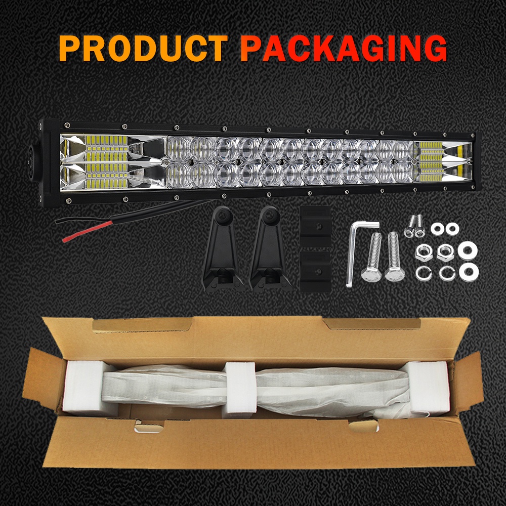 Must Reliable DVISUV LED Light Bar 12D 22inch 42inch Flood Spot Combo Beam Fog Driving Offroad 4x4 Truck Boat SUV ATV... - Image 3