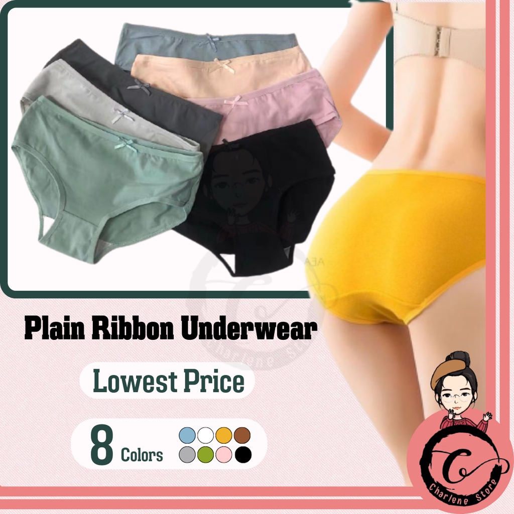 READY STOCK Women Panties Cotton Spender Wanita Seluar Dalam Perempuan Middle Waist 女内裤