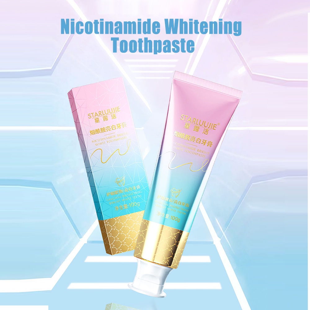 Reliable Essential Hailicare Niacinamide Whitening Toothpaste 100g Stain Remove Yellowing Fresh Breath Clean Teeth Or... - Image 3