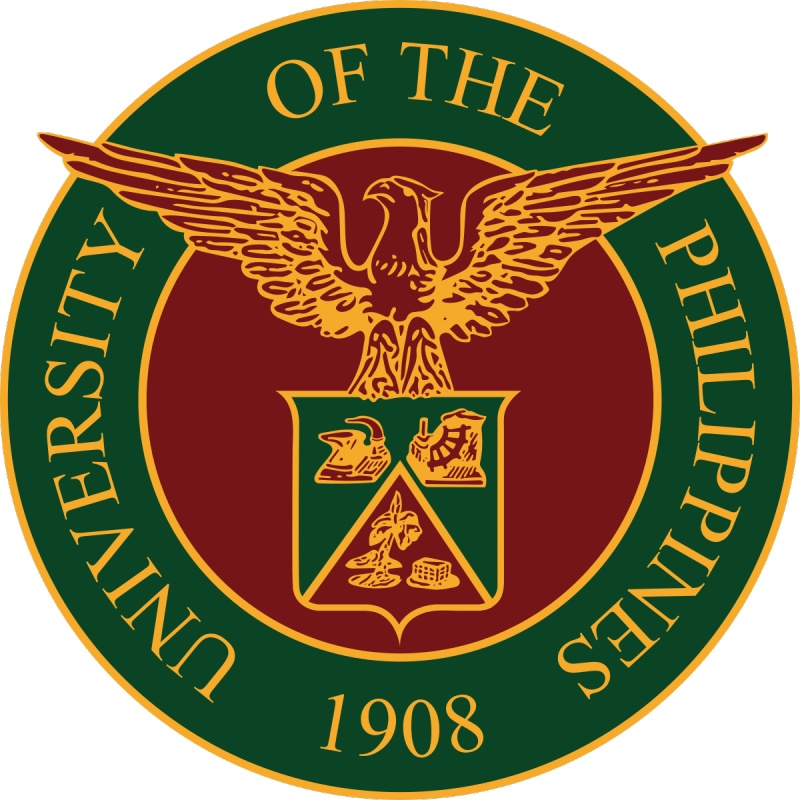 University of The Philippines Logo Decals / Stickers All Weather Condition Car/Motorcycle Printed Sticker Car Accessories