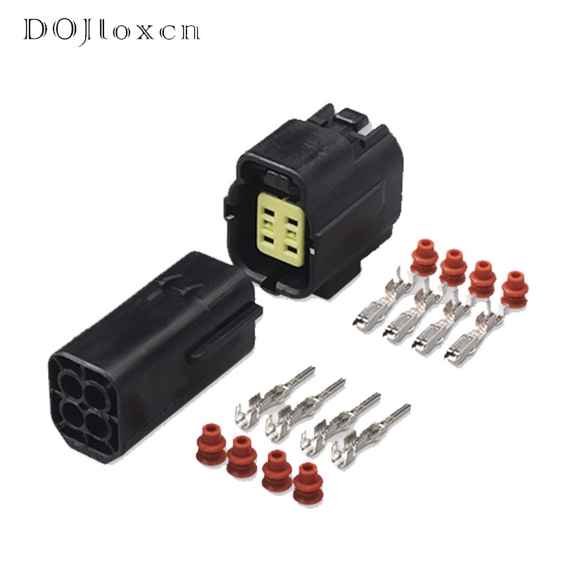 Must Have 1 Set 4 Pin 174257-2 Automotive Electrical Wiring Plug Waterproof Denso Connector MAZDA 626 98-00 Oxygen Se... - Image 3