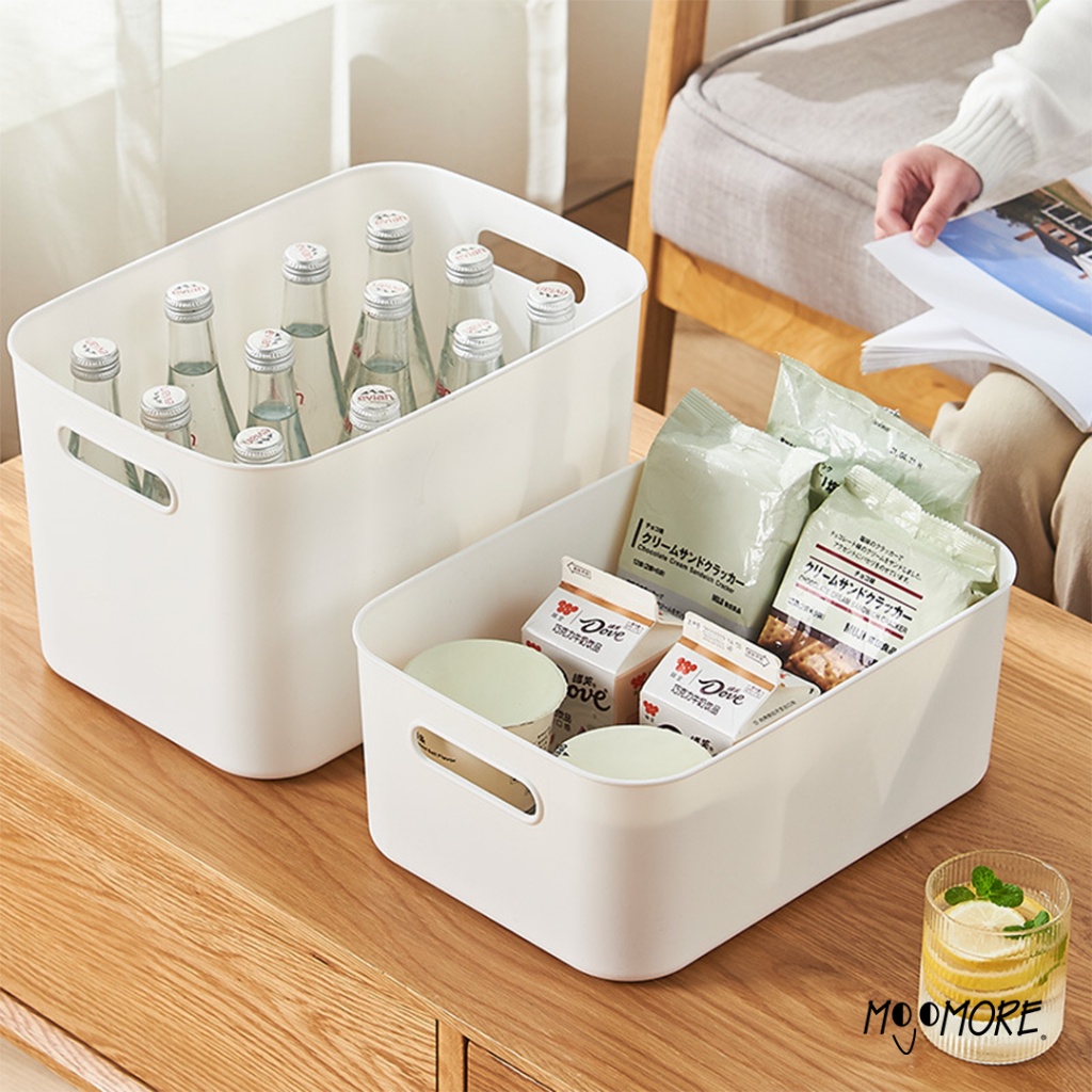 Mojomore Storage Box Plastic Desktop Desk Muji Document Sundries Holder ...