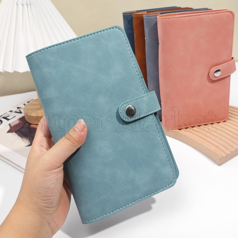 New Stylish Budget Planner / Family Finance Notebook / 6 Holes Binder Envelope Folders / Receipt Bill Storage / Creative Useful Loose-leaf Notebook / For Financial Management