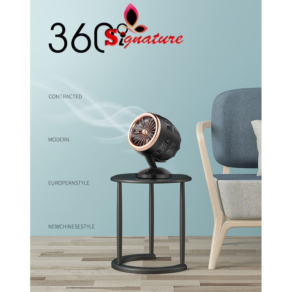 Double Blade Turbo Fan Mini Portable Table Hawkeye Fan Cooling Usb Table Fans 2 Speed Air For Home Room Office