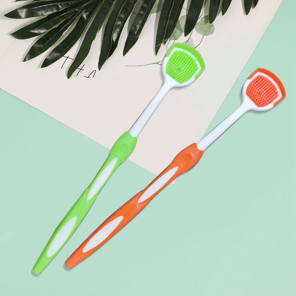 Multi Reliable MOCHO High Quality Tongue Scraper Fresh Breath Brush Cleaner Reusable Silicone Eco Friendly Oral H Pur... - Image 2