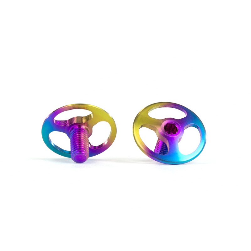 Avid AV1067-OS Triad Titanium Wing Screws Oil Slick *