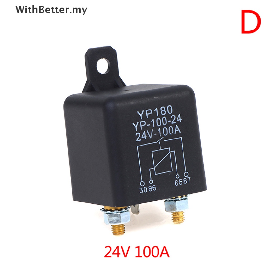 Premium Essential WithBetter Starg relay 200A 100A 12V/24V Power Automotive Heavy Current Start MY Purpose - Image 4