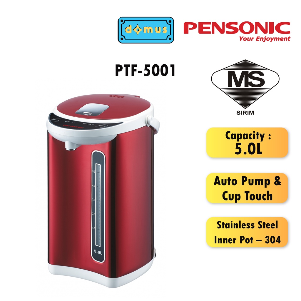 Pensonic Hot water Thermopot (5.0L) PTF-5001