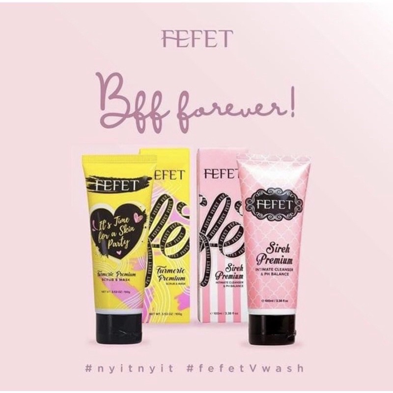 FEFET SIREH PREMIUM FEFET TUMERIC FEMININE WASH PENCUCI WANITA