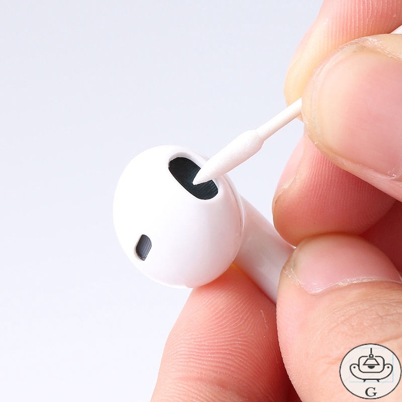 GS 50Pcs Pro Cleaning Swab Tool Cotton Disposable Stick For AirPods Phone Charger Port Earphones