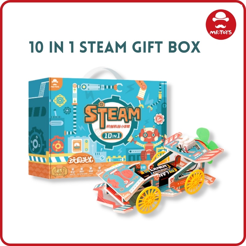 Mr Toys 10 in 1 STEAM DIY Robot Gift Box