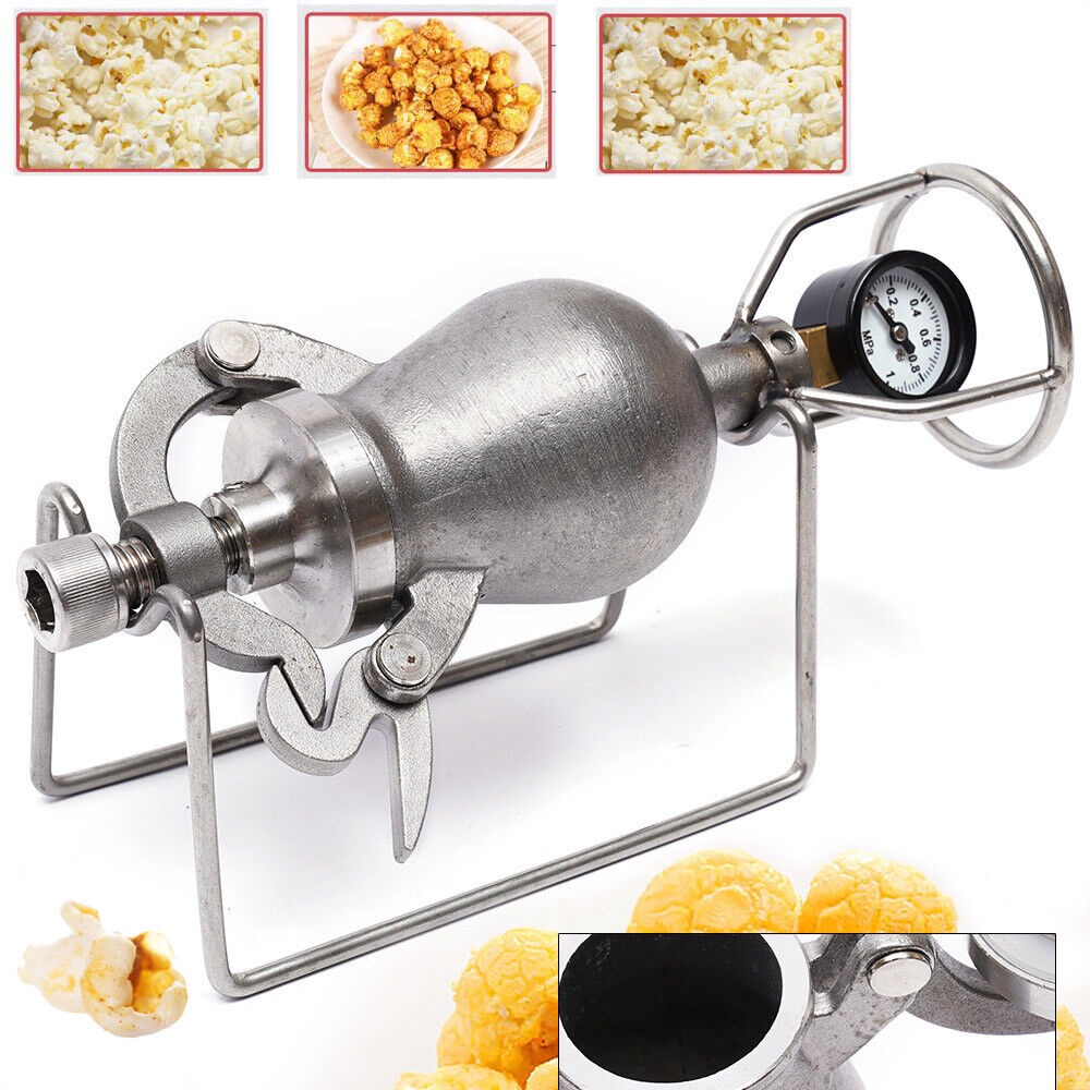 Mini Hand-cranked Old Popcorn Machine Popcorn Maker Puffed Rice high pressure cup