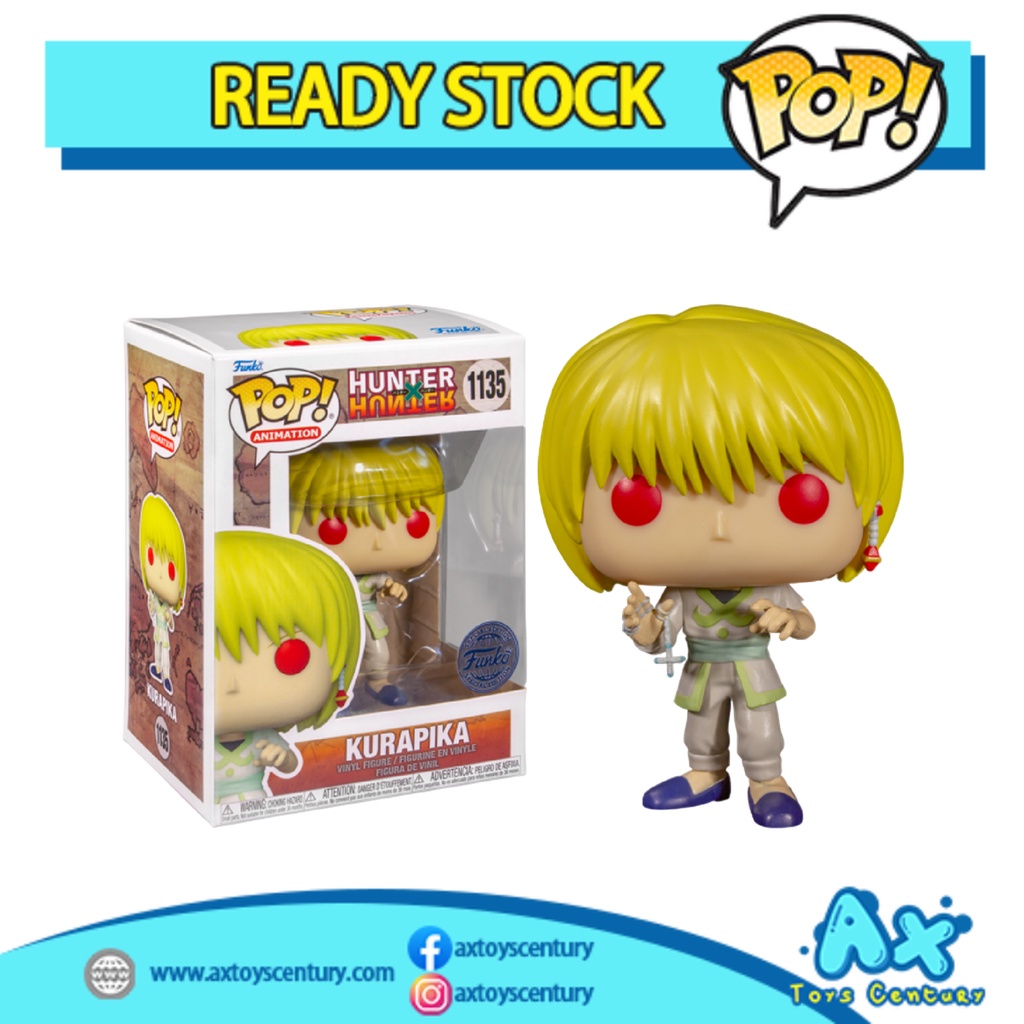 Funko Pop! Animation : Hunter x Hunter - Kurapika #1135