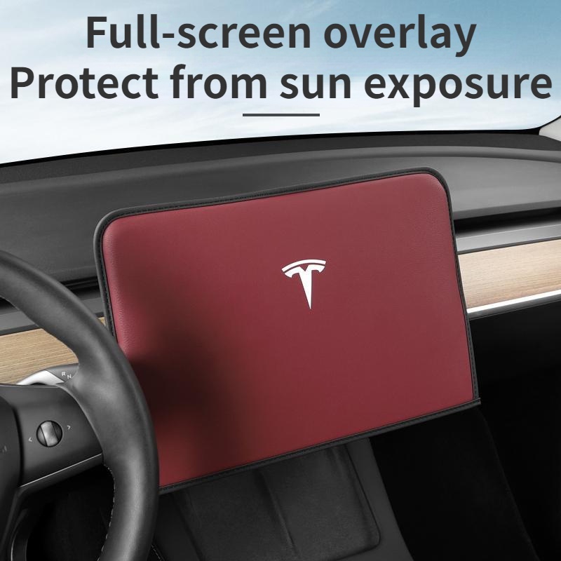 Tesla Model 3/Y Central Control Screen Protector, Dust Protective Cover, Navigation Film Screen Interior Accessories