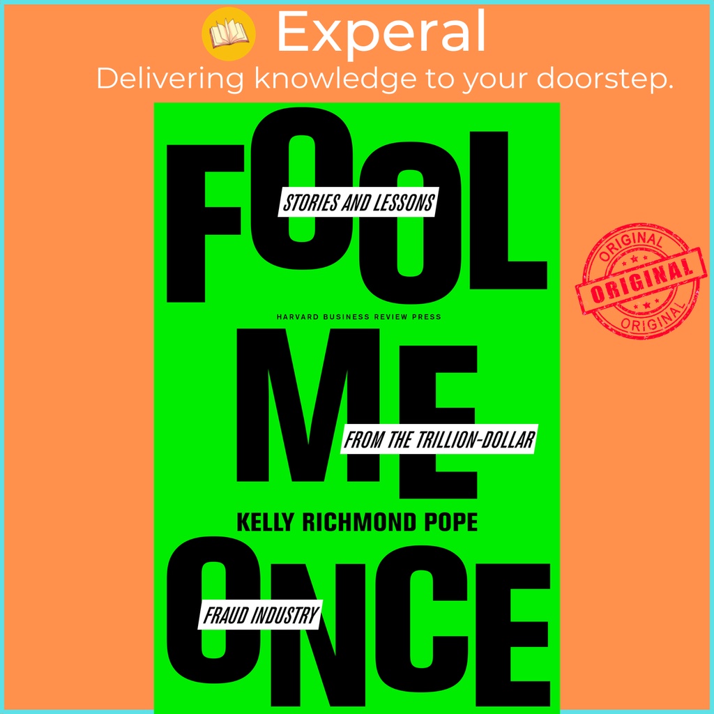 [English - 100% Original] - Fool Me Once - Scams, Stories, and Secrets fr by Kelly Richmond Pope (US edition, hardcover)