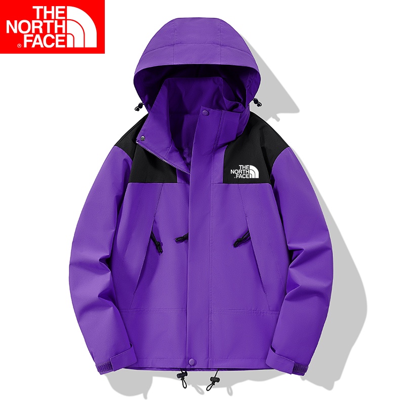 The North Face Waterproof Jacket Men Women Outdoor Charge Jacket Hooded Windproof Waterproof Mountaineering Jacket